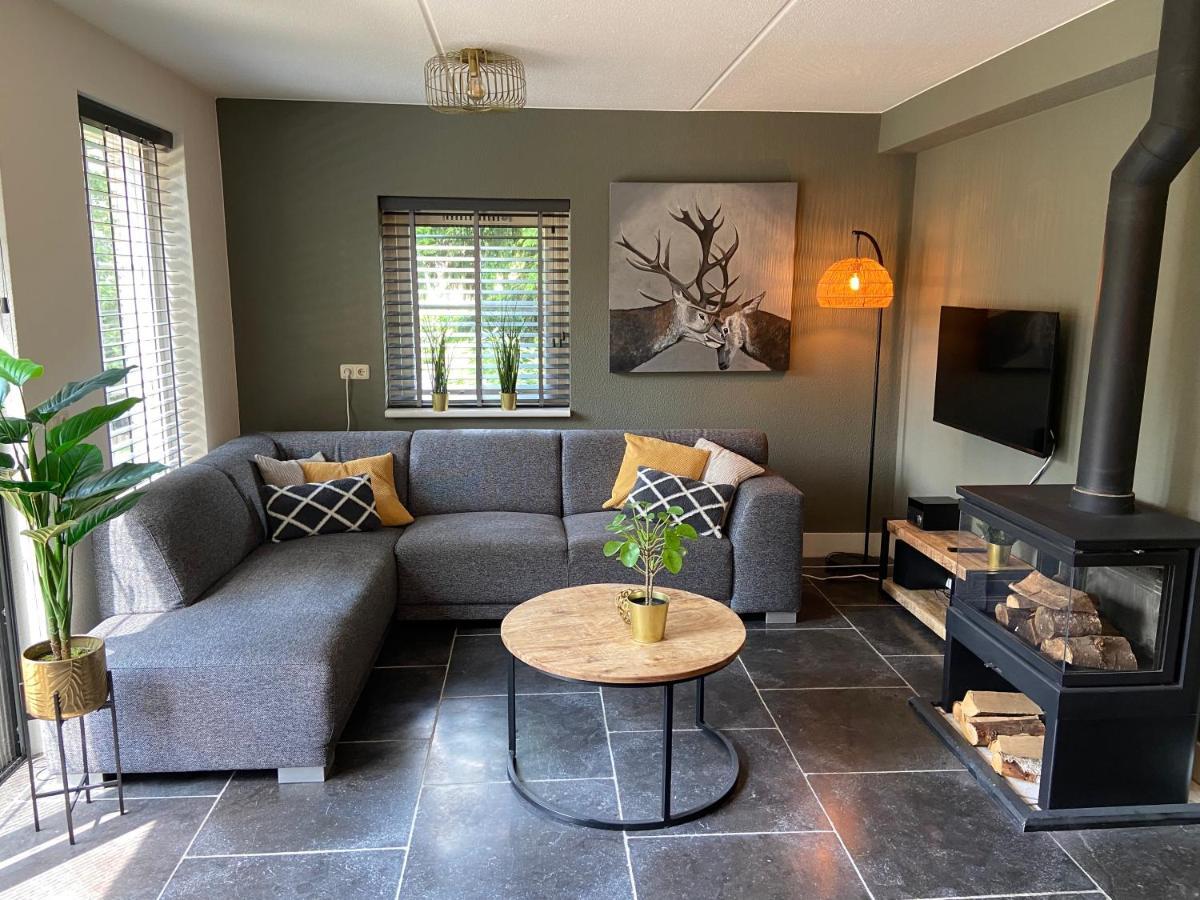 Villa Bosboerderij De Goudsberg Met Hottub In Tuin Lunteren Esterno foto