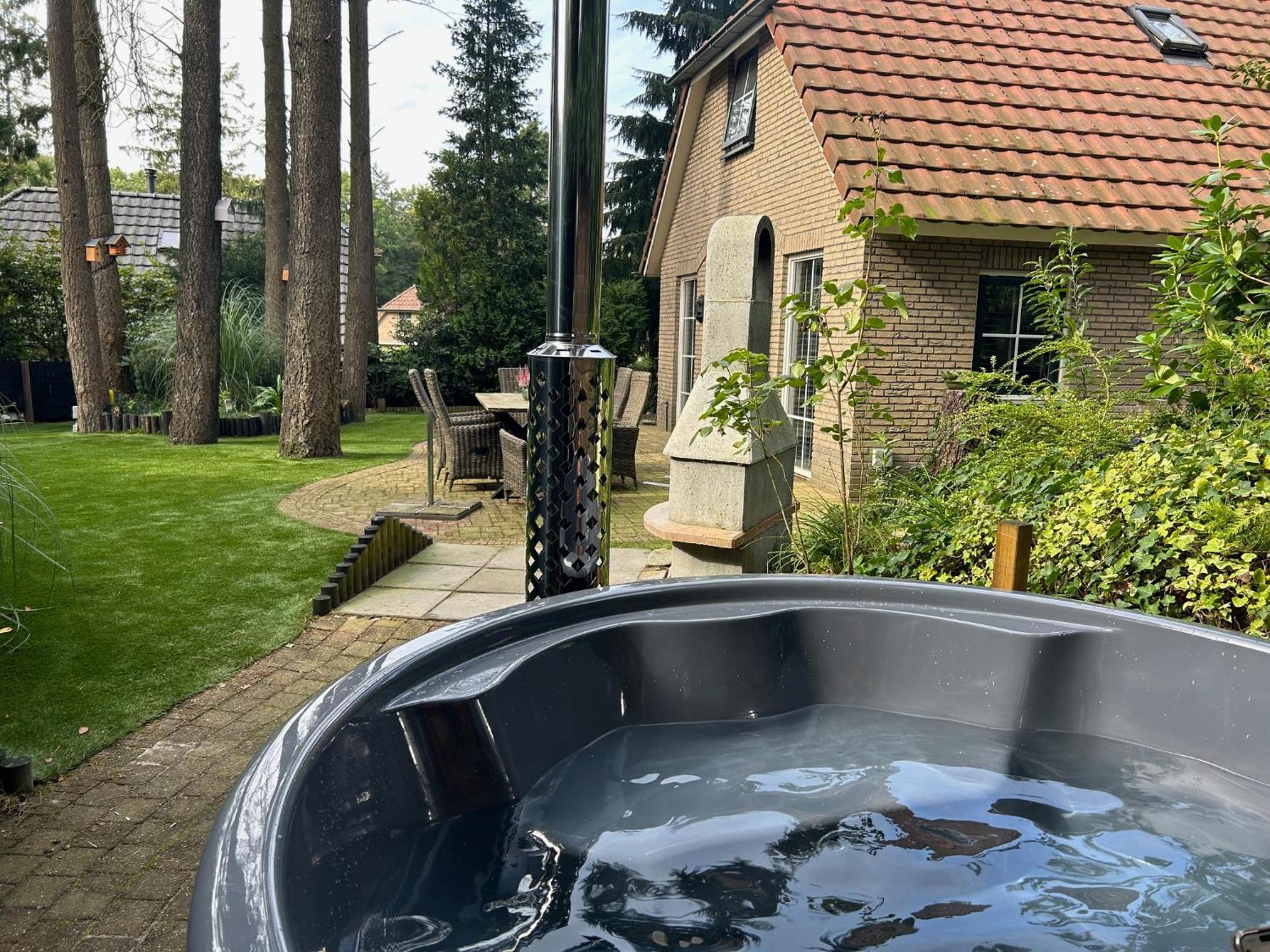 Villa Bosboerderij De Goudsberg Met Hottub In Tuin Lunteren Esterno foto